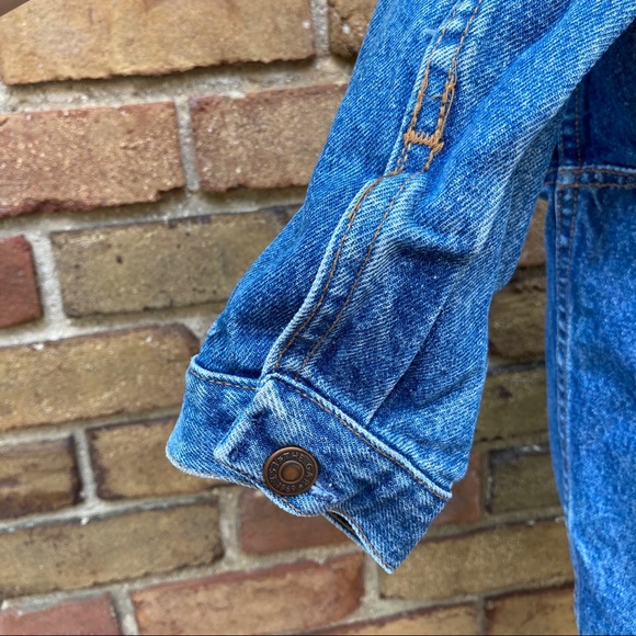 Gap Vintage Medium Wash Workforce Jean Jacket - Picture 5 of 8